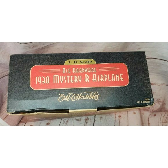 Ace Hardware Vintage ERTL Collectible 4th In Class 1930 Mystery R Airplane - Picture 9 of 12